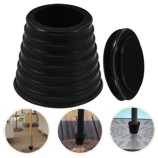 Cubierta de sombrilla para Patio, Base de Parasol con orificio para mesa, piezas de repuesto, accesorios para muebles de exterior, enchufe estabilizador, 2 uds.