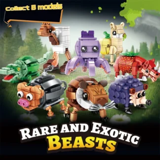 MOC italiano Brainrot ladrillos Tung Sahur figuras Tralalero Tralala DIY bloques de construcción para niños cumpleaños ladrillos juguetes regalos