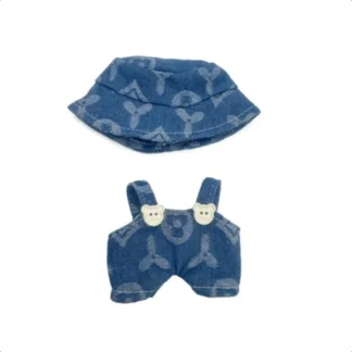 Conjunto de ropa de 17cm, sin sombrero para muñeca, conjunto de monos para accesorios de 17cm, traje, ropa bonita para Dr up, ropa elegante de estilo único para muñeca (