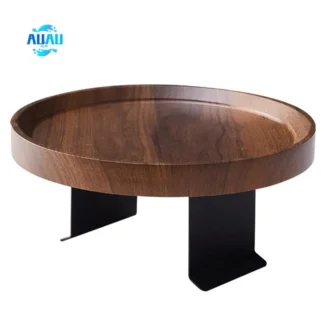 AUAU-1 Uds mesa de sofá Mini mesa auxiliar impermeable resistente a las manchas mesa de esquina sofá bandeja con reposabrazos