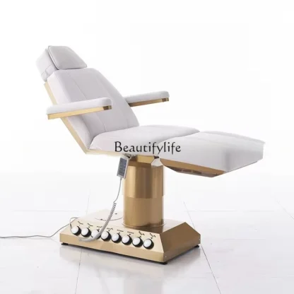 * Cama de tratamiento de tatuajes de belleza eléctrica de alta gama para salón de belleza