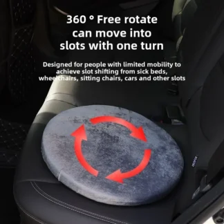 Almohadilla de transferencia para personas discapacitadas, asiento antideslizante móvil para pacientes paralizados, cojín giratorio de 360 grados, asiento de transferencia para pacientes