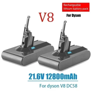 Batería SU 12800mAh 21,6 V para Dyson V8 batería V8 serie V8 Li-ion absoluto SV10 aspiradora batería recargable L70