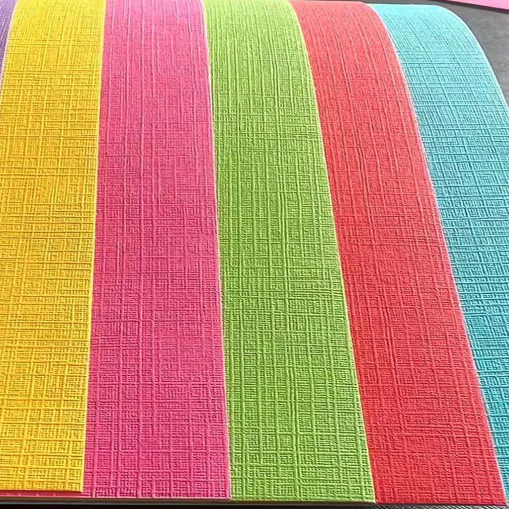 Papel cartulina texturizado, 50 hojas de papel de colores con textura fraca de 230 g/m2, estampado de doble cara, papel grueso artesanal premium