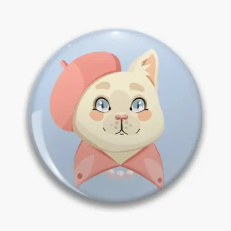 Moda gato plano estilo 4 botón suave Pin joyería solapa Pin Collar lindo sombrero ropa broche insignia de dibujos animados regalo de Metal mujeres
