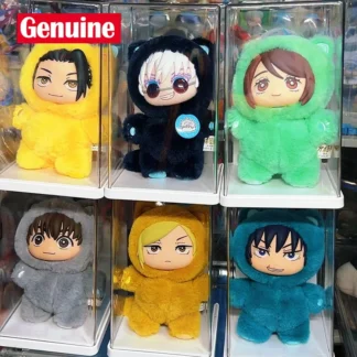Jujutsu Kaisen 2 serie de orejas de gato, caja ciega de felpa misteriosa, figura de Anime, juguete coleccionable, cara de vinilo de moda, decoración de habitación, regalo de cumpleaños