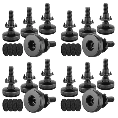 Niveladores de 16 piezas para muebles, patas niveladoras ajustables de alta resistencia para armarios, mesas y sillas