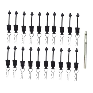 Clips para carrocería antipérdida, 4 piezas/20 piezas, fácil de instalar, coche RC de alta resistencia