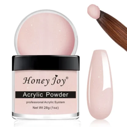 28 g/caja de polvo acrílico profesional blanco claro rojo desnudo acrílico uñas francés manicura en polvo para extensión de uñas acrílicas
