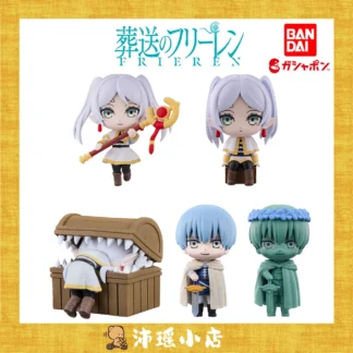 BANDAI Original Frieren en el Funeral Anime Himmel 5cm figura pequeña Gashapon Caspule juguetes regalo en Stock