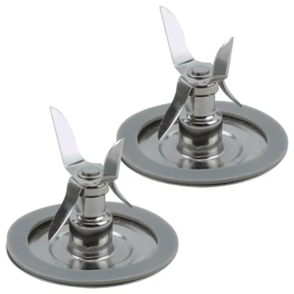 Paquete de 2 cortadoras de cuchillas de licuadora trituradora de hielo 4961-011 con pieza de repuesto de junta Compatible con Oster y Osterizer