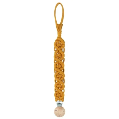 Soporte pezón para bebés Cuerpo algodón algodón algodón clips cadena ecológica