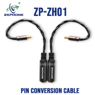 Zepphone-cable de conversión tipo oreja, D7200 dual, 3,5mm a MMCX, 2 pines, A2DC, IE8, IE400/500, QDC, IE40
