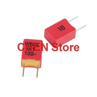 Condensador de Audio rojo WIMA MKP2 104/100V P5MM, nuevo, MKP-2, 100V, 0,1 UF, 100V104, 100NF, MKP, 0,1 UF/100V, Alemania, 10/20 Uds.