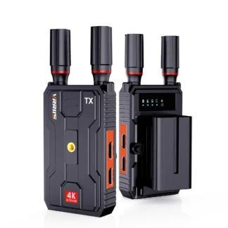 Receptor y transmisor de vídeo inalámbrico, extensor HDMI de 400m, 5G, 4K, adaptador de pantalla Dual, compatible con batería, cámara de boda, transmisión en vivo