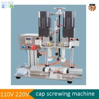 Máquina automática de tapa de botella rotativa, taponadora de botellas de plástico, tensor de tornillo, tambor de aceite, agua Mineral, equipo de sellado de botellas de vidrio