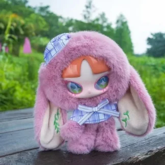 INN Crossing the Spring caja ciega de felpa, sombrero extraíble, estatuilla de flequillo original, caja misteriosa, caja ciega sorpresa