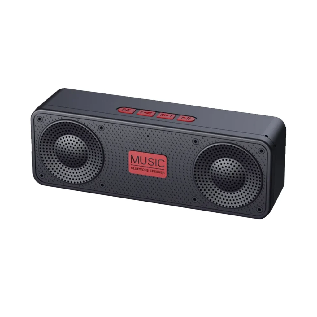 Radio FM Portátil con Bluetooth 5,0, altavoz inalámbrico TWS, Mini reproductor de música MP3, compatible con tarjeta TF, disco U, carga USB, Radio B