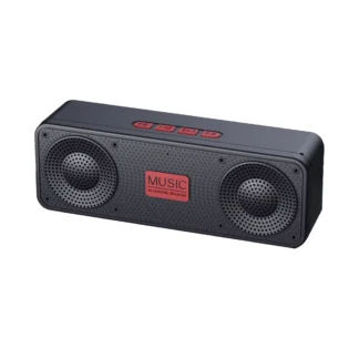 Radio FM Portátil con Bluetooth 5,0, altavoz inalámbrico TWS, Mini reproductor de música MP3, compatible con tarjeta TF, disco U, carga USB, Radio B