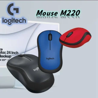Ratón inalámbrico Logitech para niñas, ordenador portátil compacto de oficina, periférico LOGI M-Series M220