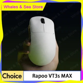 Rapoo Vt3s Max ratón inalámbrico para juegos doble 8k Paw3950 45000dpi conexión ligera de modo Dual exclusiva para ratón de deportes electrónicos