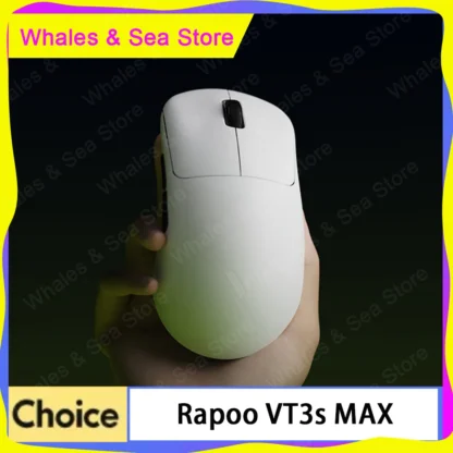 Rapoo Vt3s Max ratón inalámbrico para juegos doble 8k Paw3950 45000dpi conexión ligera de modo Dual exclusiva para ratón de deportes electrónicos