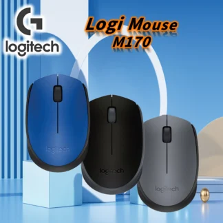 Ratón inalámbrico Logitech M170 serie M para PC, Mac, portátil, 2,4 GHz con mini receptor USB, duración de la batería de 12 meses
