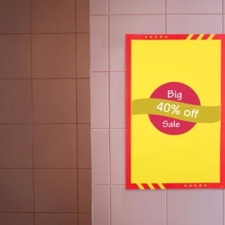 20 piezas cartel publicidad papel cartel titular etiquetas de precio para la venta señales etiqueta comercio publicidad mercado
