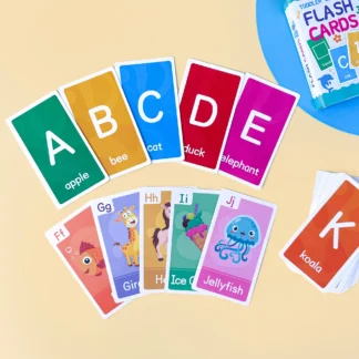 58 Uds. Tarjetas didácticas del alfabeto ABC tarjetas de educación temprana Montessori formas de bebé animales tarjetas de aprendizaje juegos para niños regalos