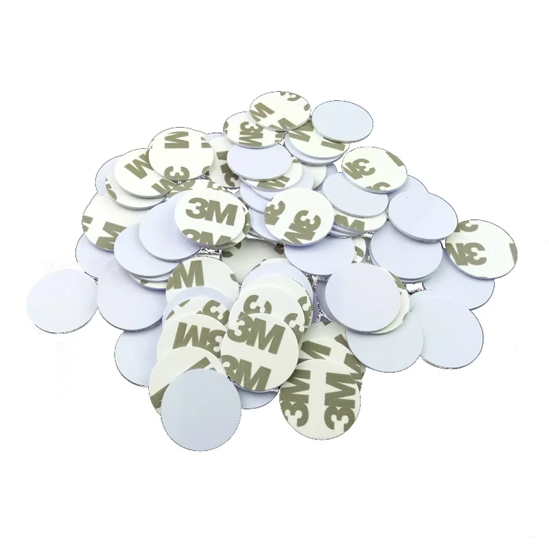 5YOA 5/10 Uds 25mm 125Khz etiquetas RFID EM4305 T5577 pegatinas grabables tarjetas de proximidad etiqueta adhesiva de pegamento regrabable para fotocopiadora RFID