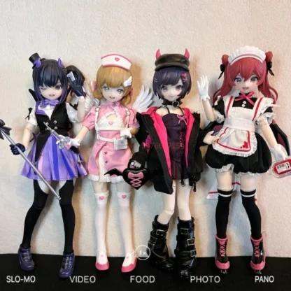 2025 en Stock 1/6 Kawaii Neo Eden juguetes Bjd Nightmare Twins Series caja ciega caja misteriosa muñecas figura de acción de Anime regalos sorpresa