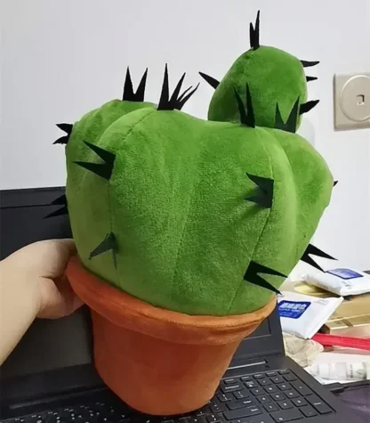 Muñeco de peluche relleno de simulación de Cactus para niños, almohada de juguete, cojín para sofá, decoración del hogar, regalo de cumpleaños, 37cm