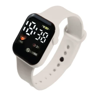 Relojes con pantalla para niñas, correa de plástico para niños, reloj electrónico para exteriores para estudiantes, reloj con pantalla para estudiantes, regalo, nuevo almacenamiento 2025
