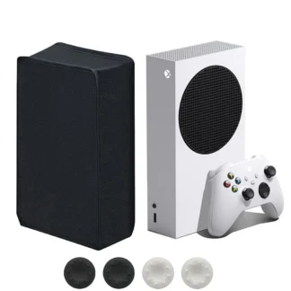 Cubierta antipolvo para consola de juegos Xbox Series S X, funda a prueba de polvo, tapón de malla, filtro de red, carcasa protectora extraíble, accesorio