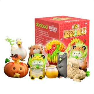 52 juguetes Hada de las verduras 2.a figura de acción 1 pieza juguete coleccionable Kawaii regalo creativo decoración de la habitación decoración de escritorio regalo de 3,5 pulgadas