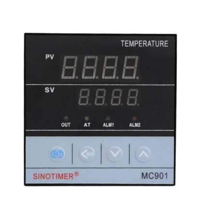 L70A SINOTIMER 2 juegos controlador de temperatura PID Digital impermeable tipo K PT100 Sensor entrada relé salida SSR, MC901 y MC701
