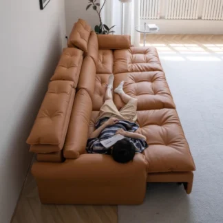 Sofá eléctrico con respaldo alto, suelo reclinable de lujo ajustable, sofá de 3 plazas, sala de estar, Divani suaves por Soggiorno, muebles para el hogar