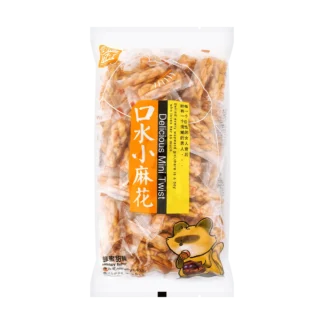 [6 paquetes] Mini torsión de masa frita con sabor a miel LZ - 17,6 oz cada una, golosinas crujientes para aperitivos