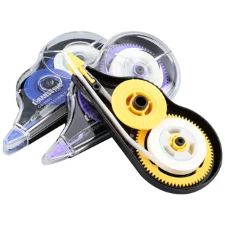 12 Uds cinta para niños escuela Oficina estudiantes niños error escuela corrección cinta fijador papelería borrador goma