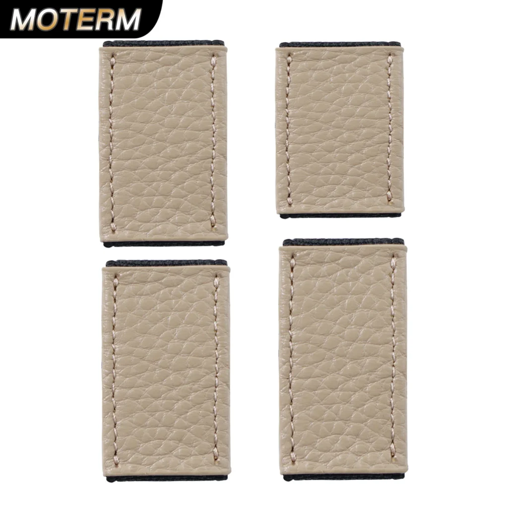 Moterm-lápiz elástico de cuero con correa para planificador, cuaderno, diarios, bolígrafo, soporte con Clip, suministros escolares