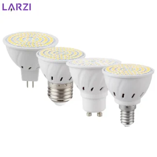E27 E14 MR16 GU10 Lampada bombilla LED 3W 4W 5W 110V 220V Bombillas lámpara Led foco 48 60 80 LED 2835 SMD Lampara Spot Light