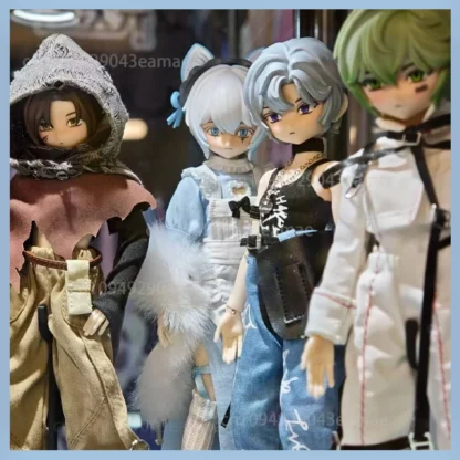 1/8 Bjd Zack evento Original 18cm serie caja ciega chico nudillo figura de acción Anime figura modelo decoración juguetes de escritorio regalos