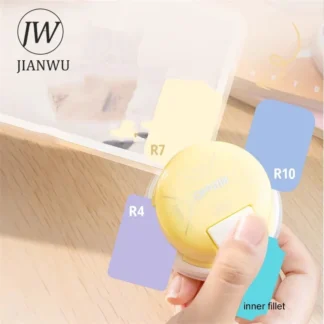 JIANWU-Herramienta de corte de Collage de Material redondeador de esquina multifuncional Cuatro en Uno, diario creativo DIY, suministros para estudiantes, papelería
