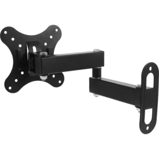 Soporte de Monitor de montaje en pared ajustable para pantallas de 24 pulgadas soporte de ahorro de espacio soporte de pantalla ajustable en altura pared resistente