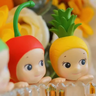 Caja ciega de Ángel auténtica, serie de cosecha, accesorios de personajes de Anime de frutas y verduras, regalos para niños