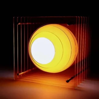 Lámpara de acrílico DIY de mil capas, lámpara de Luna, decoración de escritorio, luz de ambiente suspendida, accesorios para habitación, decoración del hogar, regalos de luz nocturna