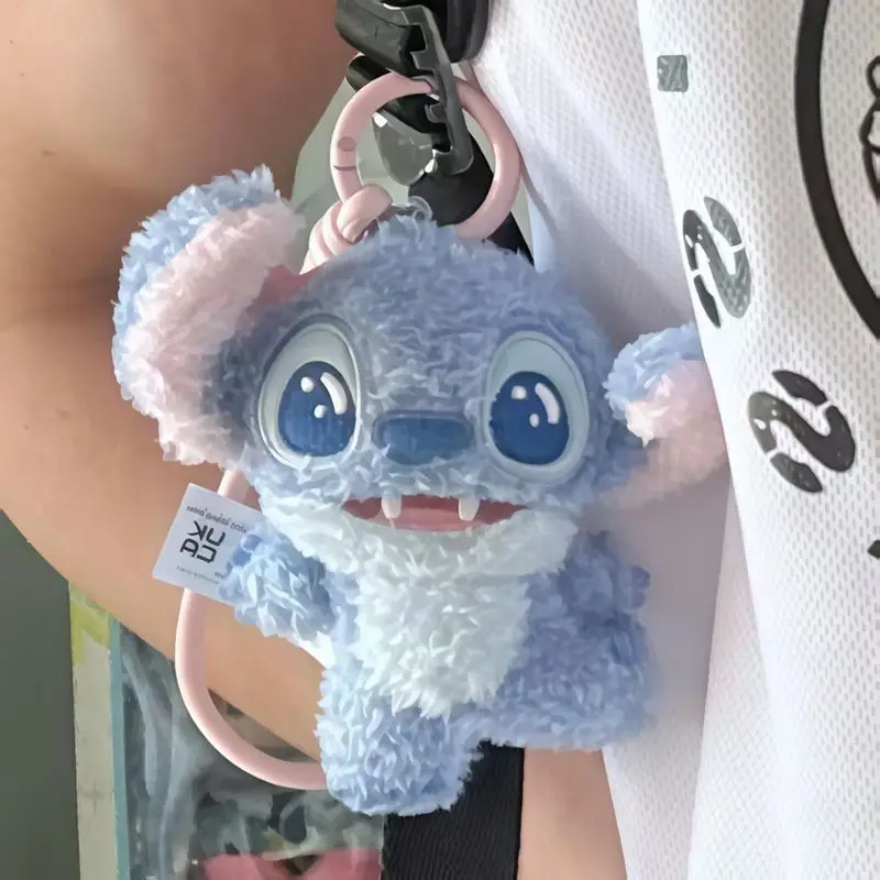 Auténtico 52 juguetes Anime Stitch caja ciega serie humor teléfono móvil cuerda figura colgante juguetes de moda muñeca caja ciega colgante juguete para regalo