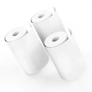 15 rollos de papel de repuesto de impresión instantánea para cámara, papel de impresión térmica con 3 álbumes de fotos, recargas de tinta libre de BPA para impresión instantánea