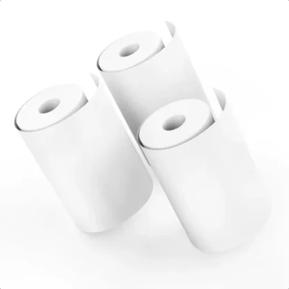 15 rollos de papel de repuesto de impresión instantánea para cámara, papel de impresión térmica con 3 álbumes de fotos, recargas de tinta libre de BPA para impresión instantánea