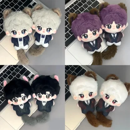 10cm juego de amor y espacio profundo Rafayel Cosplay cola de oreja de gato Anime Acg productos figura Qi Yu/Qin Che muñeco de peluche chica amiga regalo muñeca